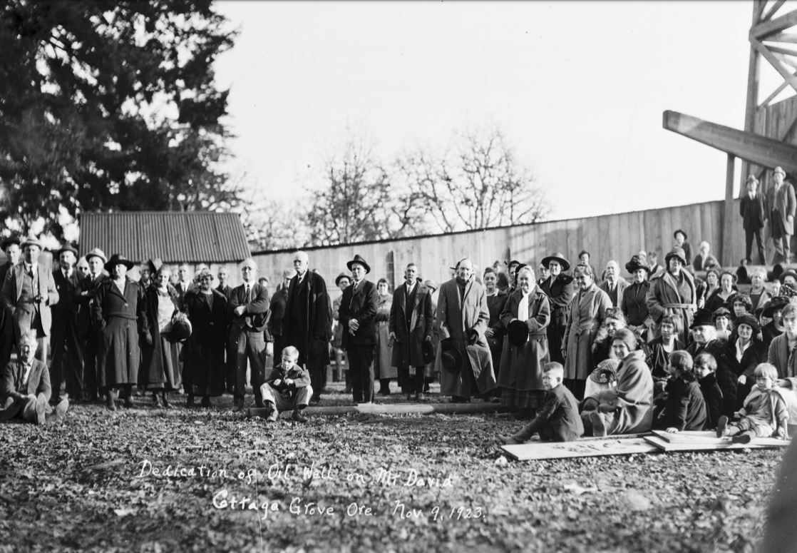 Oil Derrick Dedication