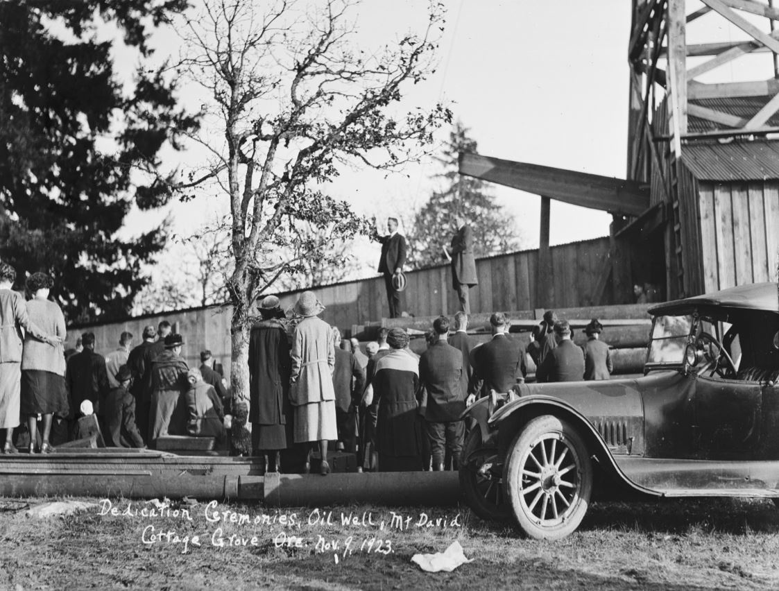 Oil Derrick Dedication 2