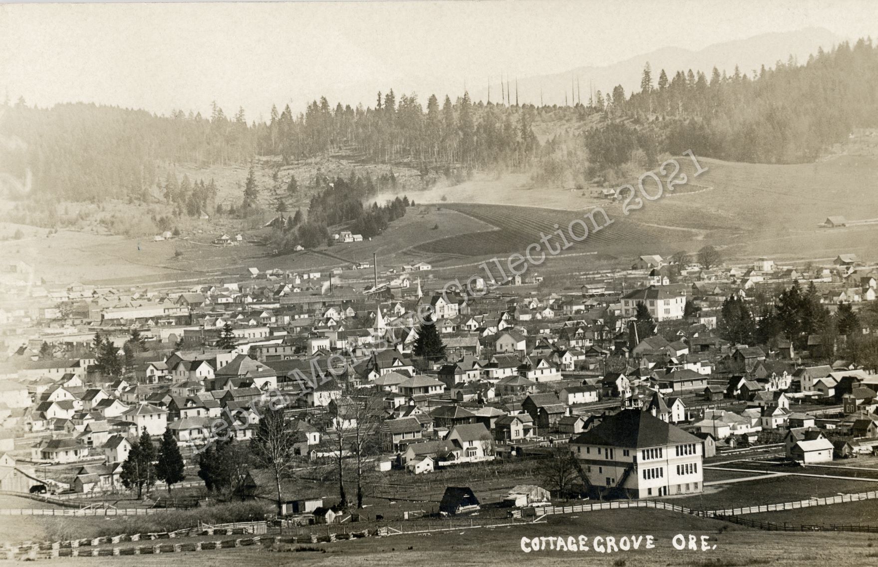 Postcard No 23 View from Mt. David c.1912